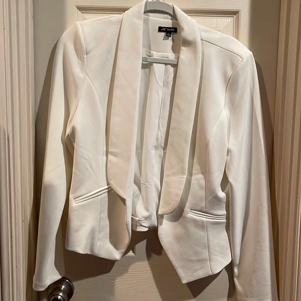 White blazer